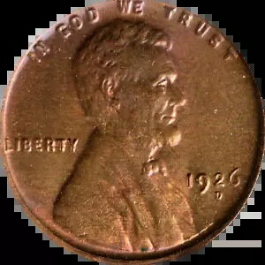 1926-D �����J�[�� �Z���g PCGS MS64RB - �t�@���^�X�e�B�b�N ���X�^�[ �X�g�����O �X�g���C�N