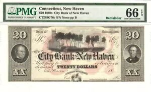 $20 1860N Rl`JbgAj[wu c PMG GEM  66 EPQ - I