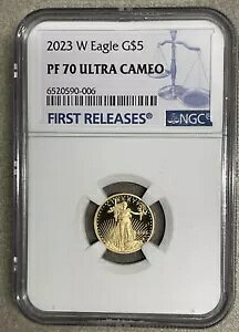 Ready 4 U 2 Own-2023-W PROOF �S�[���h �C�[�O�� $5 �^�C�v 2 1/10oz NGC PF70UC FR