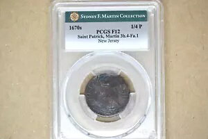 ���t�s�� (�� 1652 �` 1674 �N) �Z���g �p�g���b�N �t�@�[�V���O - PCGS F-12�B�}�[�e�B�� 3b.4-Fa.1