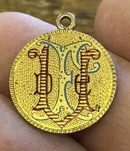 1873 $2.5 oeB S[h RC LOVE TOKEN GiH/ ESTATE FIND