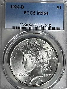 1926 D �s�[�X�_���[ PCGS MS 64 �V���[�v ���A�A������ (�Z�[���� $550 �Ō��� $499)