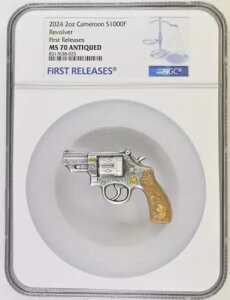 2024 �J�����[�� ���{���o�[�^ 2 �I���X 999 �V���o�[ NGC MS 70 �A���e�B�[�N�d�グ�̃t�@�[�X�g�����[�X