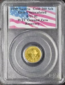 1999 I[XgA S[h 1/10 IX tBn[jbN PCGS GEM UNC WTC OEh [ ?COINGIANTS?