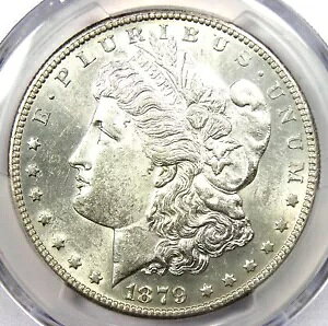 1879-S 1878 [K Vo[ _[ 1 hd݂̗ - PCGS AU58 - i!