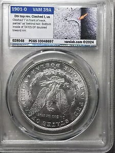 1901 O PCGS MS65 VAM39ADlbd Top Rev Csd Obv I & US �X�[�p�[ CD ���[�K�� �V���o�[ �_���[