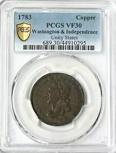 AJ - VgƓƗuꍑƁv - 1783 - 1 Zg - PCGS VF30