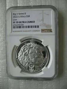��A�t���J R5 2022 �V���o�[ �v���[�t 1�I���X �R�C�� Big5 �V���[�Y II ���C�I�� NGC PF70