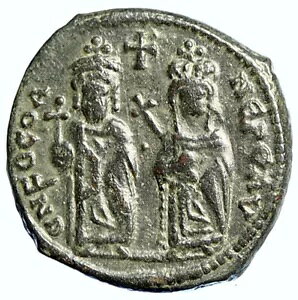 PHOCAS & LEONTINA 603AD �{���̌Â������r�U���`���R�C�� CROSSES i111563