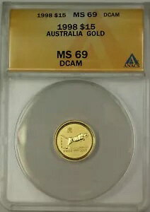 1998 I[XgA $15  ANACS MS-69 DCAM fB[vJI