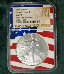 2021 NGC MS 70 ^Cv 1 Vo[ C[O hAVNŃAJXu