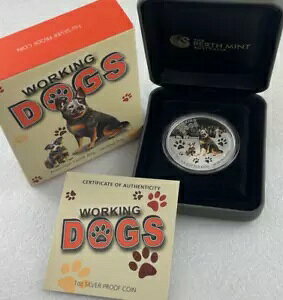 2011 Working Dogs �I�[�X�g�����A�� �L���g�� �h�b�O 1�I���X �J���[ �V���o�[ �v���[�t �p�[�X �~���g �R�C��