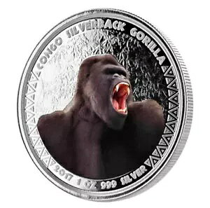 2017 1 �I���X �R���S �V���o�[�o�b�N �S���� - �J���[ �v���[�t 0.999 �V���o�[ �R�C�� COA �t��