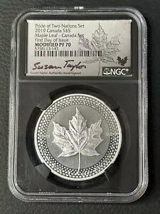 2019 NGC PF70 FDOI �C���v���[�t �J�i�_ �V���o�[ ���[�v�����[�t �R�C�� ~�X�[�U�� �e�C���[~