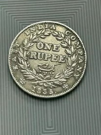 1835 東インド会社 - 1 ルピー コイン Nice XF