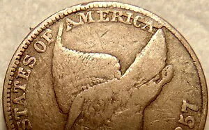 1857 �t���C���O �C�[�O�� �Z���g�� 50 �Z���g FS-402 �ƏՓ� - ���h���̗ǂ��R�C��