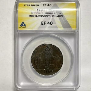 1795 ~hZbNX `[h\ DH-469 Rh g[N ANACS EF-40 RC #12649T