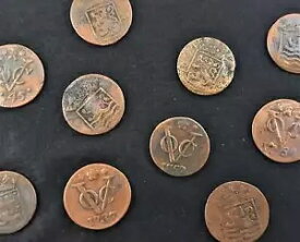 混合州のオランダ東インド会社デュイット コイン (1726 〜 1793 年) 7 枚セット
