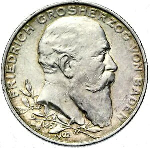 �o�[�f�� �t���[�h���q - J. 30 �R�C�� 2 �}�[�N 1902 - �L�O 1852-1902 - �V���o�[