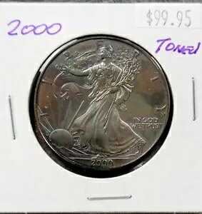 2000 �A�����J�� �V���o�[ �C�[�O�� �����X�^�[ ���C���{�[ �g�[�� �R�C�� 1 �I���X $1 �h�� ������
