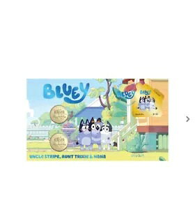 Bluey 2024 ����� 2Coin & �~�j�V�[�g�R���N�V���� �i�i�A�X�g���C�v�A�g���N�V�[