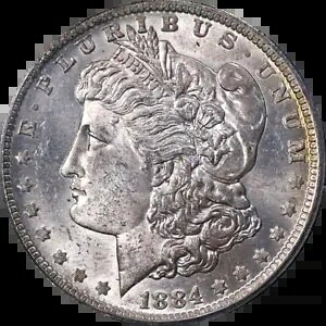 1884-O [K Vo[ _[ }N[ RNV II PCGS MS63 iCX XgCN