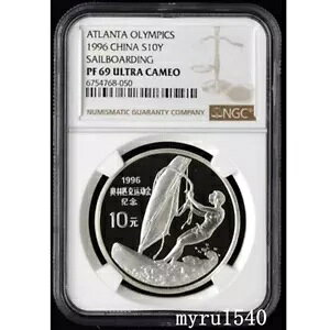 NGC PF69 1996  10 Ag^ IsbN bg 27g