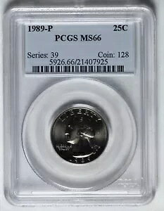 z PCGS KCh 1989-P 25c PCGS MS 66 Vg NH[^[ OBH I[h u[ z_[