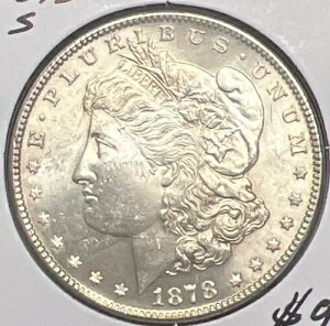 1878-S ���[�K�� �V���o�[ �h���O���[�h �����ʂ̎��ۂ̃R�C�� SM11189