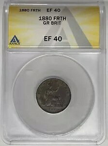 1880 �N �C�M���X �t�@�[�W���O �R�C�� ANACS XF 40 W6