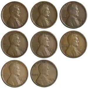 F/VF 1911-1919 �����J�[�� �E�B�[�g �Z���g D �~���g�̂�!�Z�~�L�[!! 8 �R�C�� F/VF**