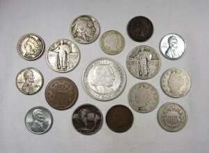 �I�[���h ���B���e�[�W US �R�C�� & �V���o�[ ���b�g 1860 �N��`1900 �N�㏉�� BCL1