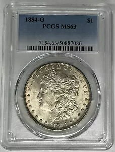 1884-O [K Vo[ 1 h RC PCGS MS 63