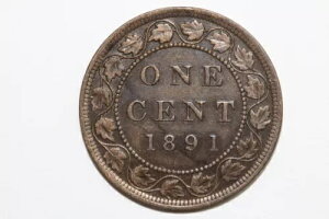 [W fCg 1891 Ji_ 1 Zg RC KM#7 - ʂɂ (CA584)