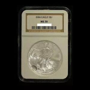 2006 �A�����J�� �V���o�[ �C�[�O�� NGC MS 70 - �������� �č�