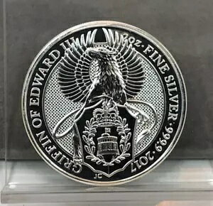 2017 Queen's Beast ~ Gh[h 3 ̃OtB ~ 2IX 999 Vo[ CMX RC