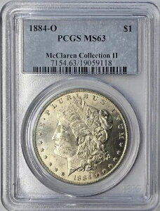 1884 O [K Vo[ _[ PCGS MS63 }N[ RNV II RC