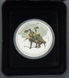 �h���S���Y �I�u ���W�F���h 1�I���X�V���o�[ �v���[�t �R�C��: 2013 Three Headed w.�{�b�N�X/COA�t���[S/H