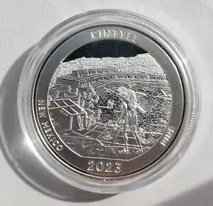 2023 ニューメキシコ 1 オンス .999 上質銀貨 ネイティブ アメリカ 美しい。チャコ