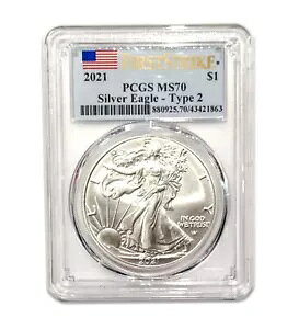 2021 $1 AJ Vo[ C[O t@[Xg XgCN MS-70 PCGS- TYPE 2