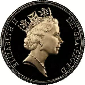 ミドル エリザベス 2 世 2 ポンド プルーフ 金貨 NGC PF70 ULTRA CAMEO 1990