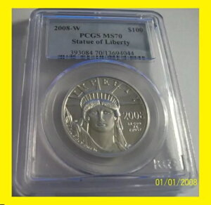 2008 W $100 1 IX AJ v`i oeB C[O PCGS MS 70 A PCGS l 3500