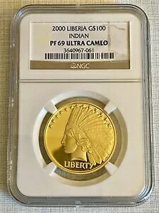 xA 2000 CfBA fUC 100 h 1 IX  NGC PF69 UC Sku# 1282