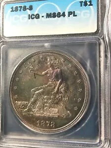 1878-S $1 g[h Vo[ _[ ICG MS64 PL RC  ΐ