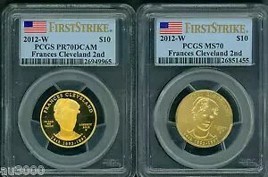 2012-W $10 S[hz tX N[uh 2nd PCGS PR70 PF70 & MS70 2 RC Zbg FS