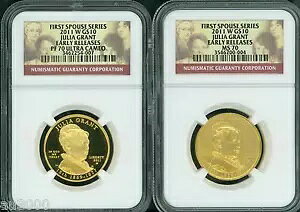 2011-W $10 S[hz WA Og NGC PR70 PF70 & MS70 2 RC Zbg [X