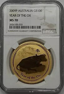 2009 I[XgA 100 h 1 IX .9999  i[ V[Y  NGC MS-70