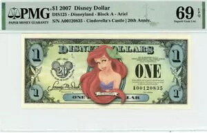 2007 $1 fBYj[ h AG PMG 69 EPQ gbv |bv (DIS125)