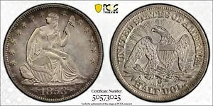 1853-O *Arrows & Rays*  n[t_[ *PCGS UNC* 󏭕i *