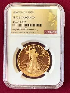 1986-W $50 S[h v[t AJ C[O NGC PF70 UC - I[KX^X ZgS[fX x